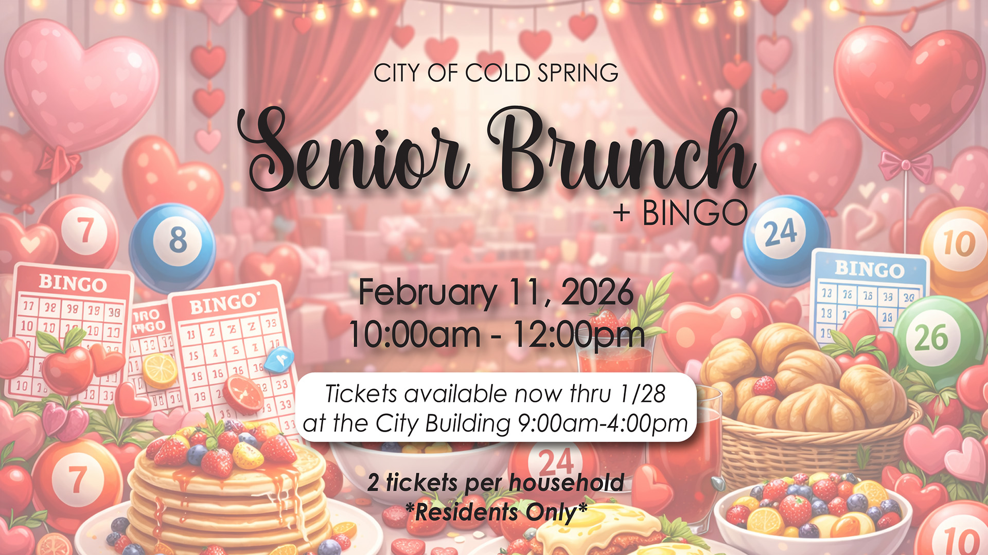 senior brunch and bingo